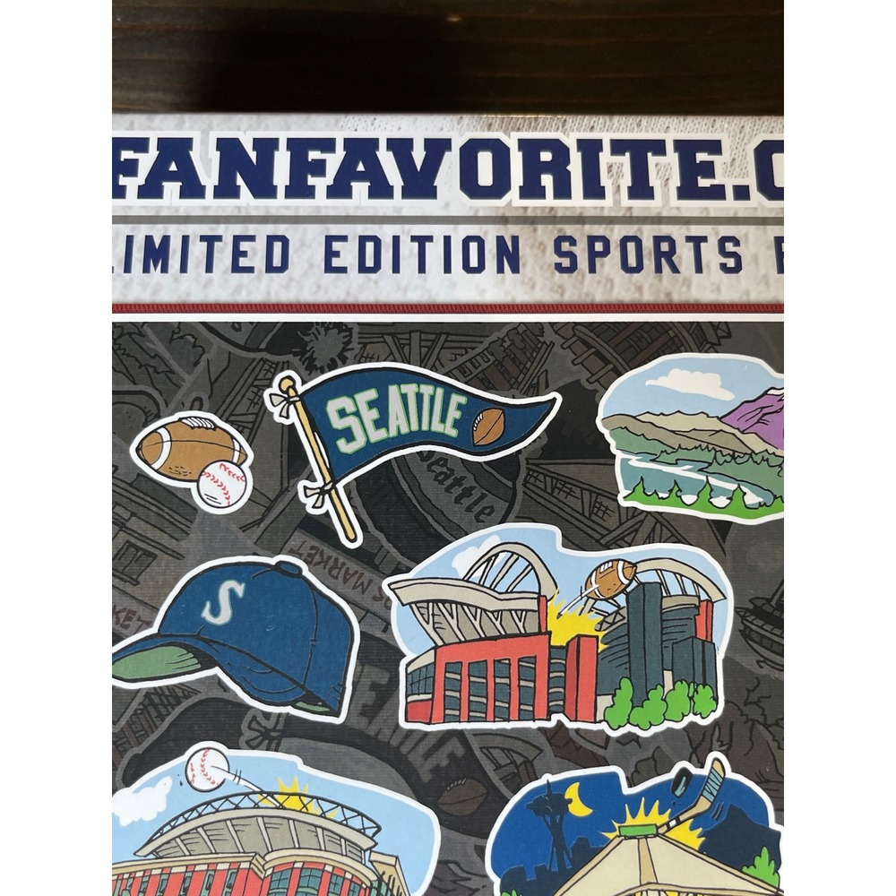 Fan Favorite City Pride Seattle Limited Edition Sports Puzzle 500 Pieces New - Picture 3 of 8